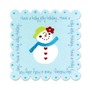 Sizzix Bigz Clear die - SCALLOP SQUARE